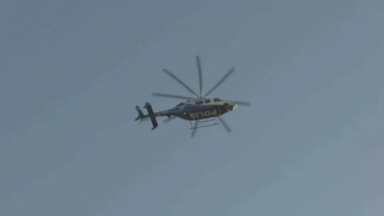 Çatılarda kovaladılar, helikopter destekli dev operasyon