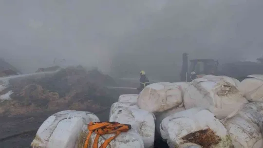 Çatıyı onarmak isterken yangına sebep oldular