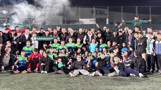 U-16 Futbol Takımı şampiyon oldu