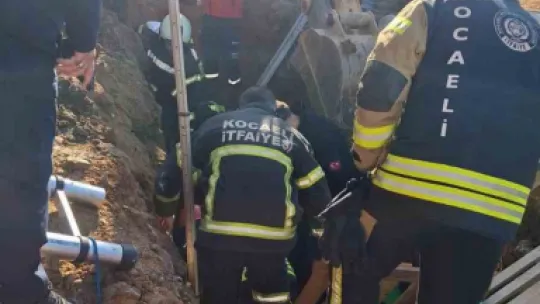 İşçi İnşaat alanında toprak altında kaldı