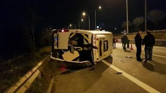 Çayırova'da korkunç kaza: 10 yaralı