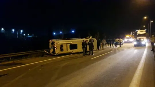 Çayırova'da korkunç kaza: 10 yaralı