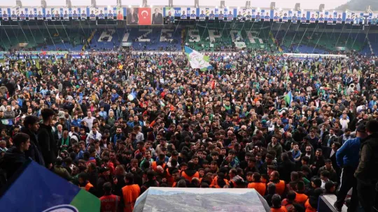 Çaykur Rizespor, Spor Toto Süper Lig'e yükseldi