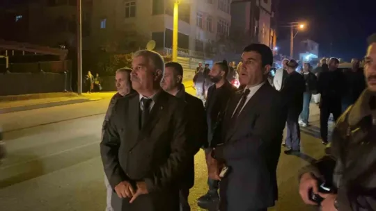 Cemevinde korku dolu anlar: Elektrik panosu patladı