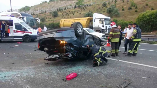 Cenaze dönüşü feci kaza