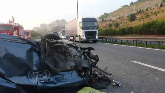 Cenaze dönüşü feci kaza