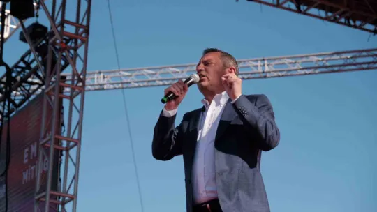 CHP Genel Başkanı Özel, Emek Mitingi'nde konuştu: Ya geçim, ya seçim