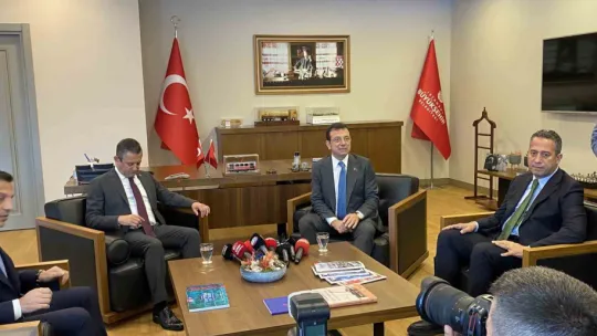 CHP Genel Başkanı Özel, İBB Başkanı İmamoğlu'nu ziyaret etti