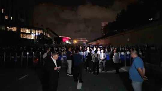 CHP İstanbul İl Başkanlığı çevresinde güvenlik önlemi