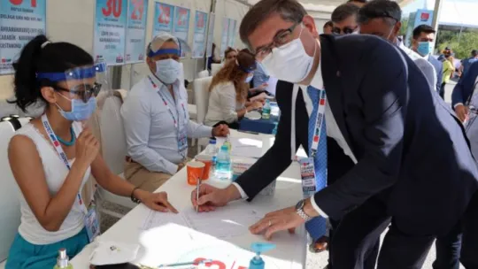 CHP Kocaeli tam kadro kurultayda