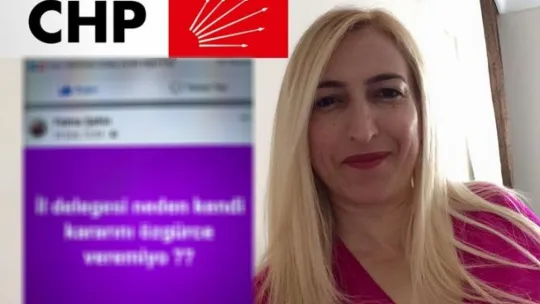 CHP'li yöneticinin kongre isyanı!