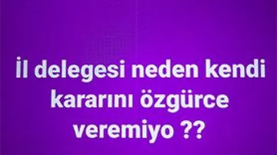 CHP'li yöneticinin kongre isyanı!