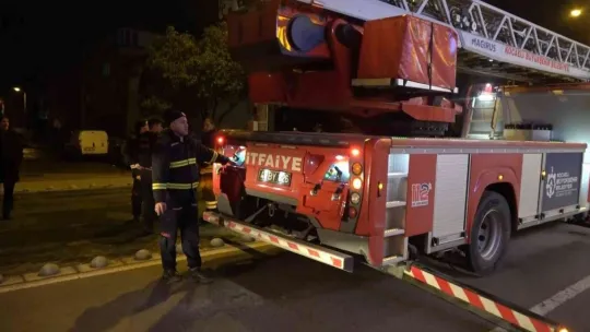 Ciğercide çıkan yangın korkuttu