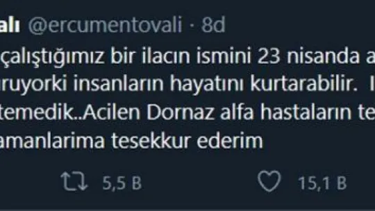 Corona ilacı Türk bilim insanından geldi!