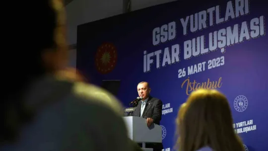 Cumhurbaşkanı Erdoğan: Amacımız deprem bölgesini ayağa kaldırmak