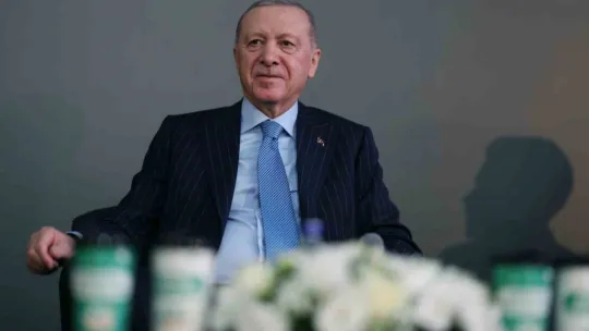 Cumhurbaşkanı Erdoğan: Benim bayrağım yerde duramaz