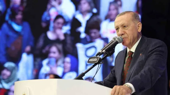 Cumhurbaşkanı Erdoğan AK Parti 4. Olağanüstü Büyük Kongresi'nde konuştu