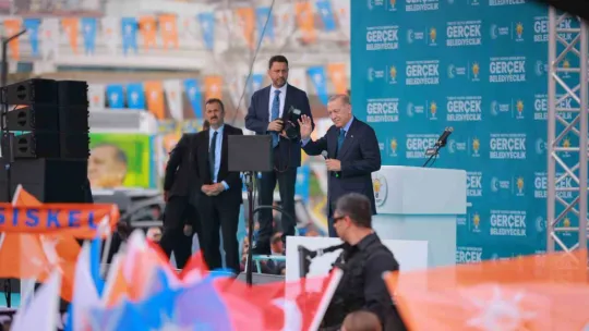 Cumhurbaşkanı Erdoğan finali Kocaeli'de yaptı