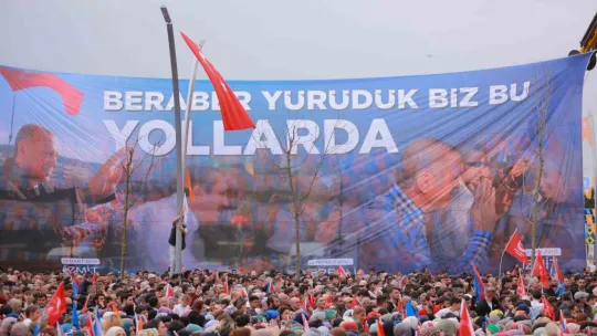 Cumhurbaşkanı Erdoğan finali Kocaeli'de yaptı