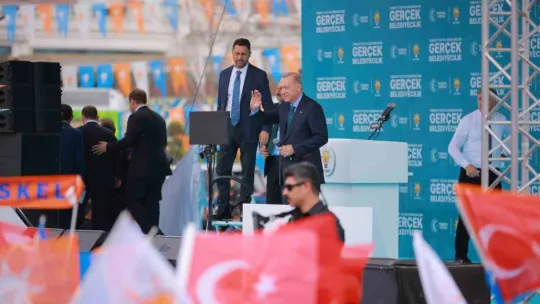 Cumhurbaşkanı Erdoğan finali Kocaeli'de yaptı