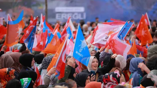 Cumhurbaşkanı Erdoğan finali Kocaeli'de yaptı
