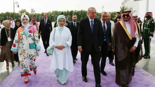 Cumhurbaşkanı Erdoğan Suudi Arabistan'da