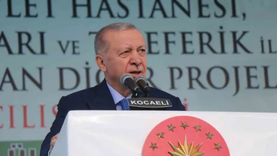 Cumhurbaşkanı Erdoğan toplu açılış töreninde konuştu