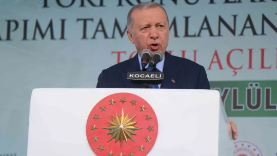 Cumhurbaşkanı Erdoğan toplu açılış töreninde konuştu