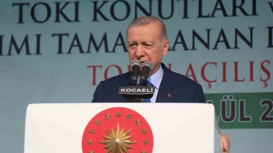 Cumhurbaşkanı Erdoğan toplu açılış töreninde konuştu