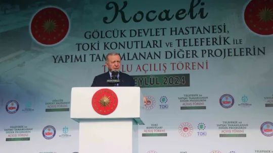 Cumhurbaşkanı Erdoğan toplu açılış töreninde konuştu