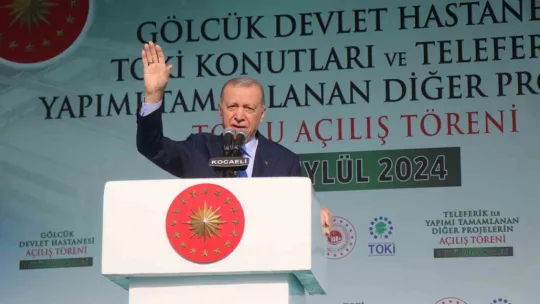 Cumhurbaşkanı Erdoğan toplu açılış töreninde konuştu