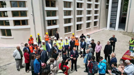 Halkevi binasına deprem simülasyonu