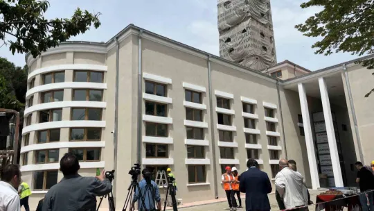 Halkevi binasına deprem simülasyonu