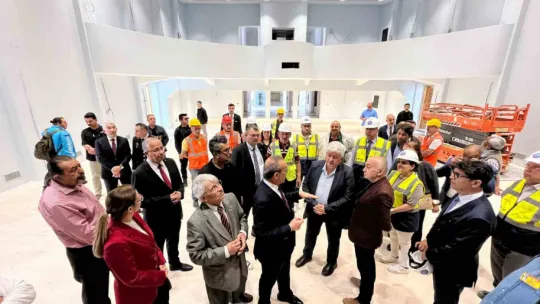 Halkevi binasına deprem simülasyonu