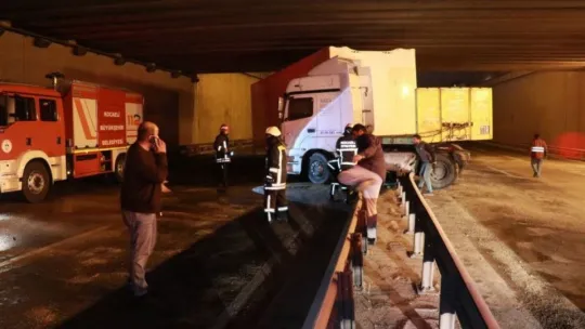 D-100'de faciaya ramak kaldı