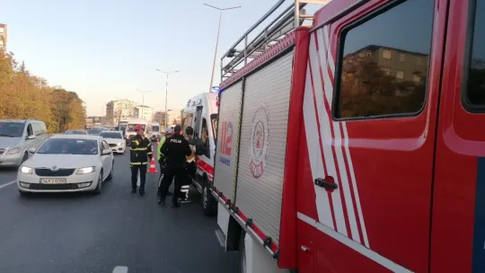 Otomobil takla attı: Yaralılar var!