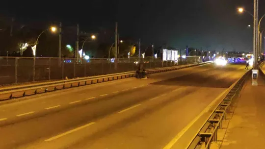 İzmit'te şüpheli çanta fünyeyle patlatıldı