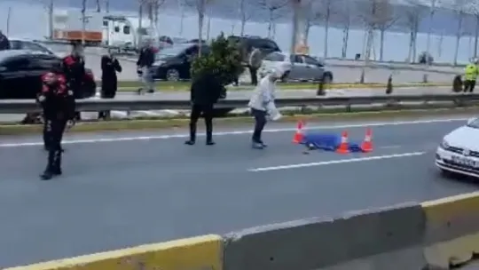 Tırın çarptığı yaya hayatını kaybetti