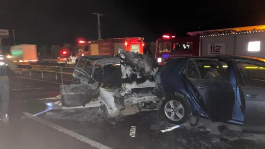 Sakarya'da otomobilde yanarak can verdi