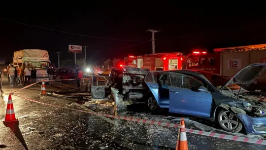 Sakarya'da otomobilde yanarak can verdi