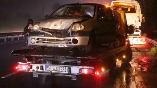 D-650 kara yolunda zincirleme kaza: 12 yaralı