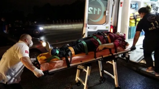 D100 Karayolu'nda 3 araç çarpıştı: 1 yaralı