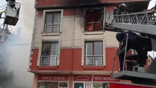 Darıca'da korkutan yangın!