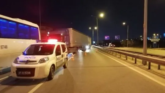 Dehşet veren kaza kameraya böyle yansıdı