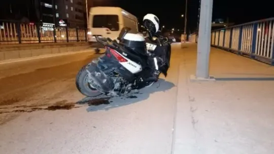 Dehşet veren kaza kameraya böyle yansıdı