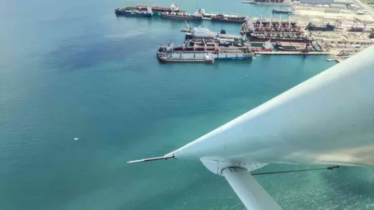 Denizi kirleten yüzer kreyne 1 milyon 333 bin TL ceza