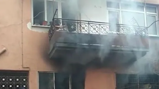 Depodaki yangın korkuttu