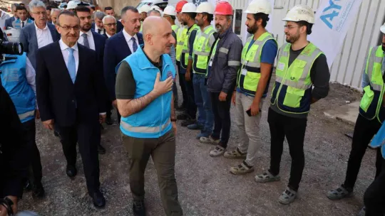 Dev metro projesinin tünelinde ışık gözüktü