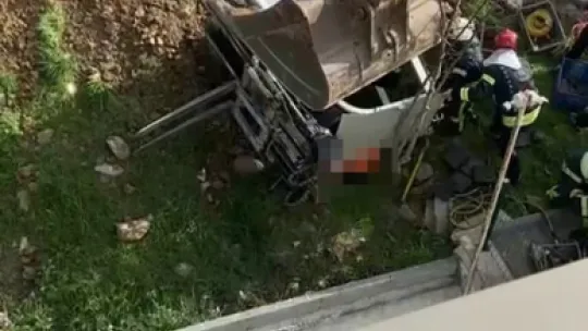 Belediye çalışanının feci ölümü