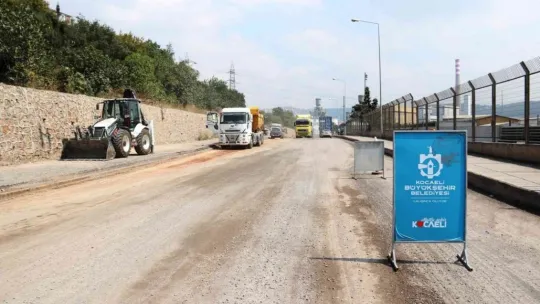Dilovası Liman Caddesi yeni yüzüne kavuşuyor